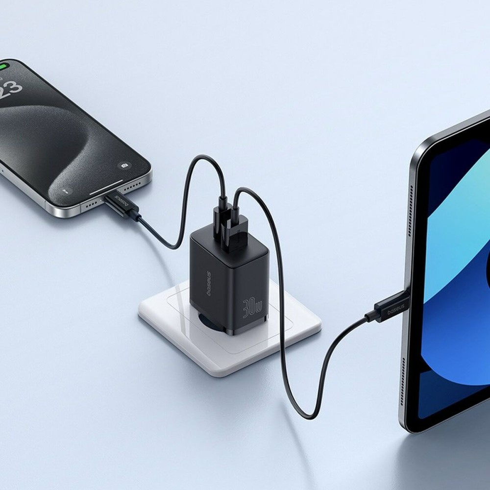Wall Charger Baseus P10111404113-00 Black 30 W (1 Unit)