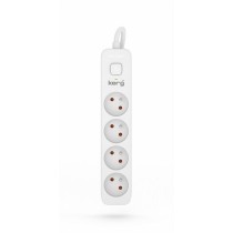 Steckdosenleiste mit 4 Steckdosen mit Schalter HSK Data M02392 (3 m)