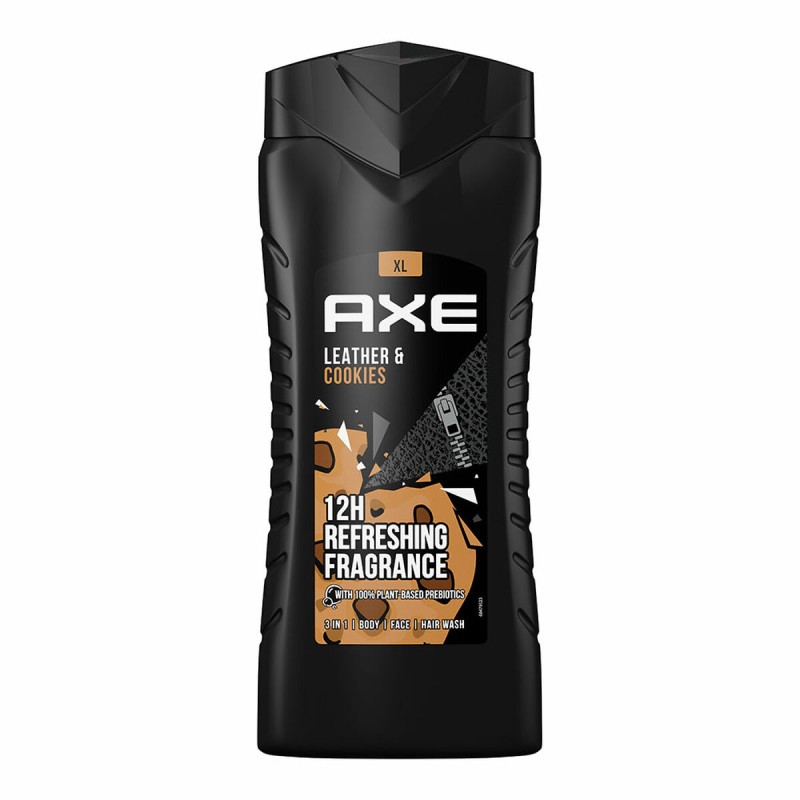 Duschgel Axe Collision XL: Leather & Cookies 400 ml