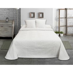 Bedspread (quilt) Hosteline ESPIGA White King size (1 Piece)