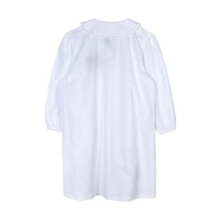 School Smock Princess White