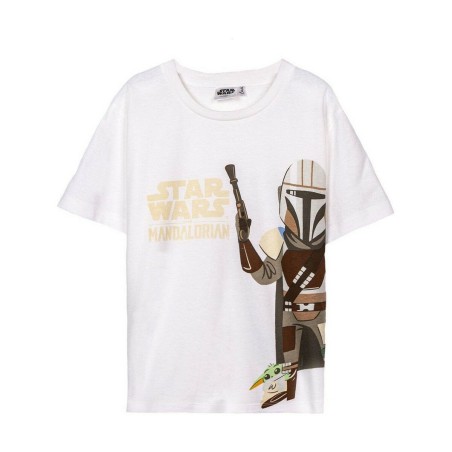 Kurzarm-T-Shirt The Mandalorian Braun