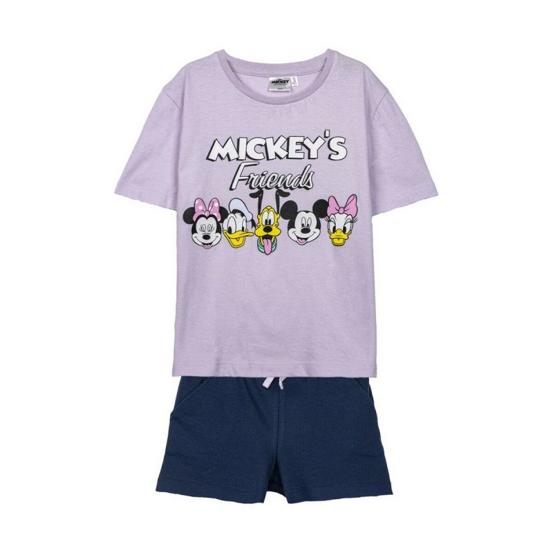 Bekleidungs-Set Minnie Mouse Lila Für Kinder