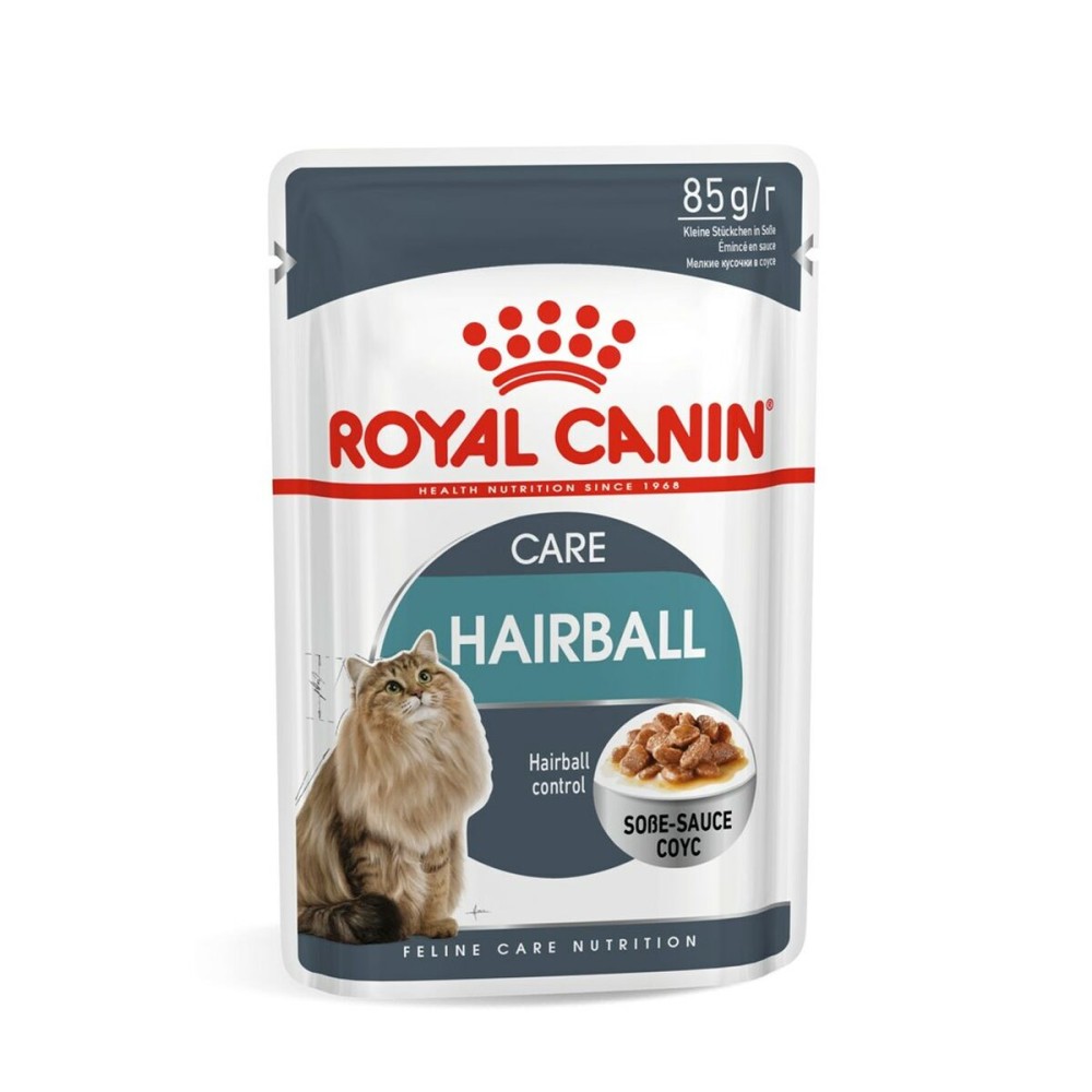 Aliments pour chat Royal Canin Hairball Care Gravy Viande 12 x 85 g