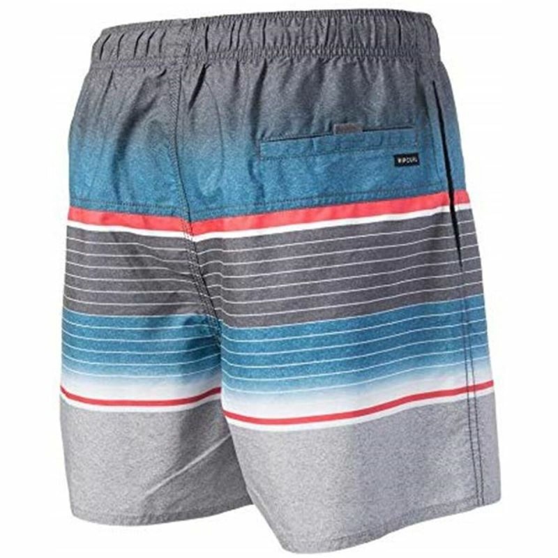 Herren Badehose Rip Curl Volley Raptures 16  Grau