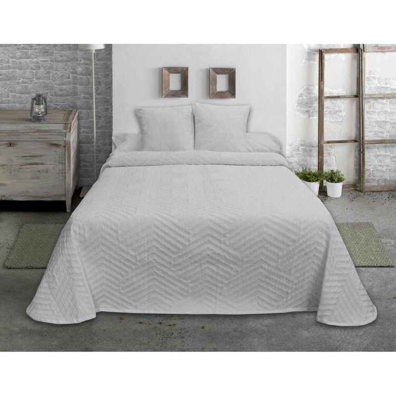 Bedspread (quilt) Hosteline ESPIGA Pearl Gray Super king (1 Piece)