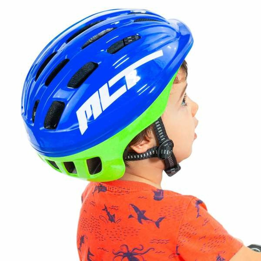 Helm und Knieschützer Kit Moltó Blau 2-10 Jahre