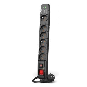 Multiprise 6 Prises avec Interrupteur Acar W2437 (3 m)