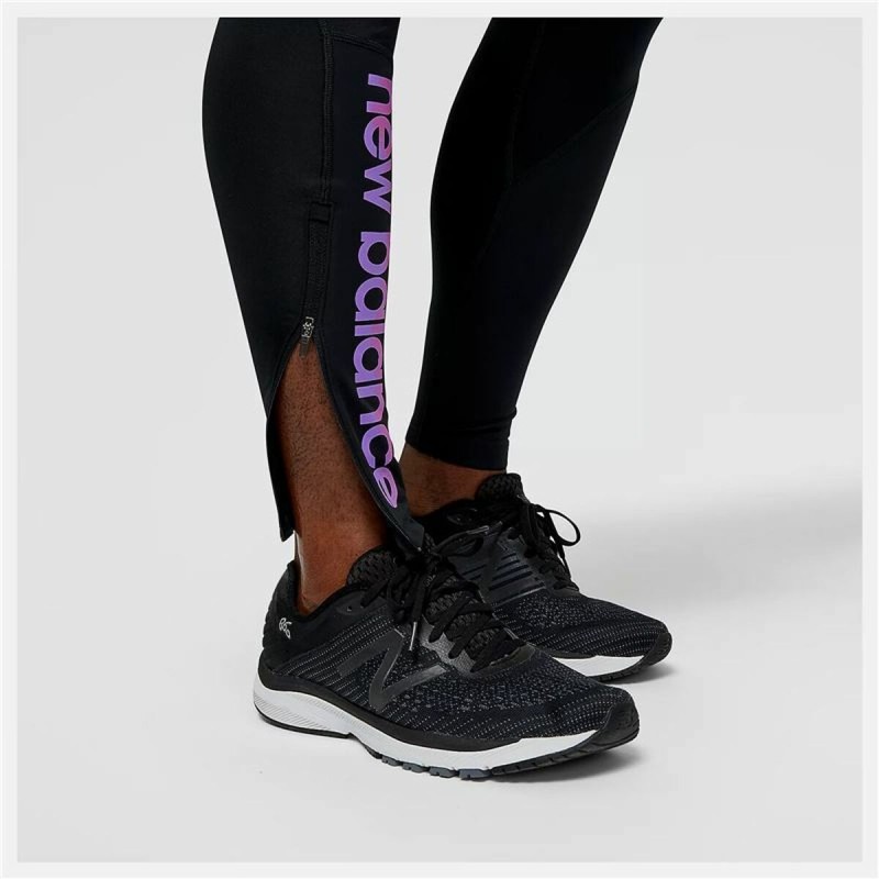 Sports Leggings for Men New Balance Impact Run AT Tight Black