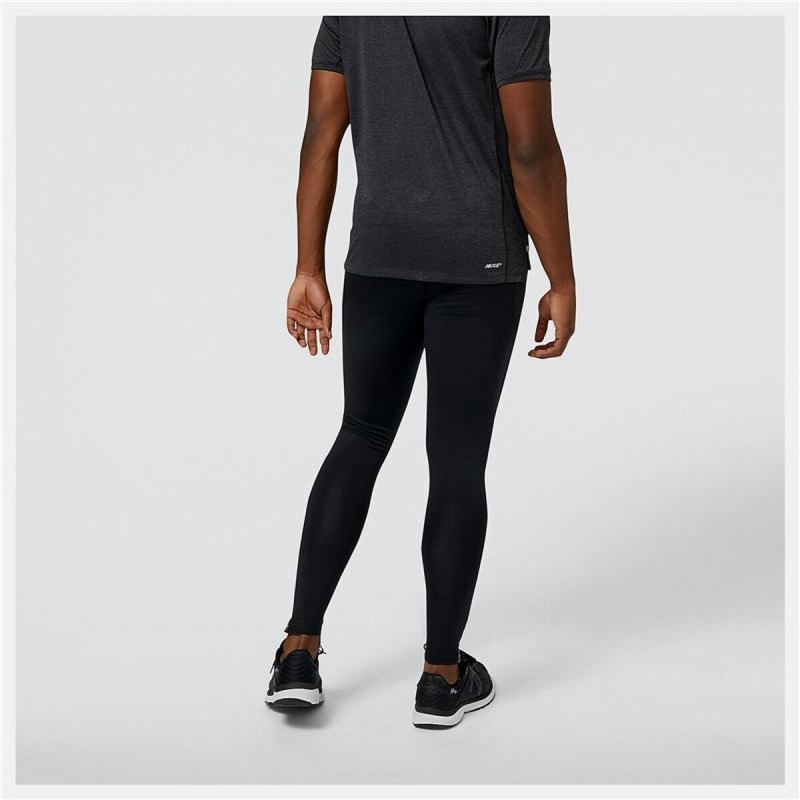 Sportliche Herren-Strumpfhosen New Balance Impact Run AT Tight Schwarz