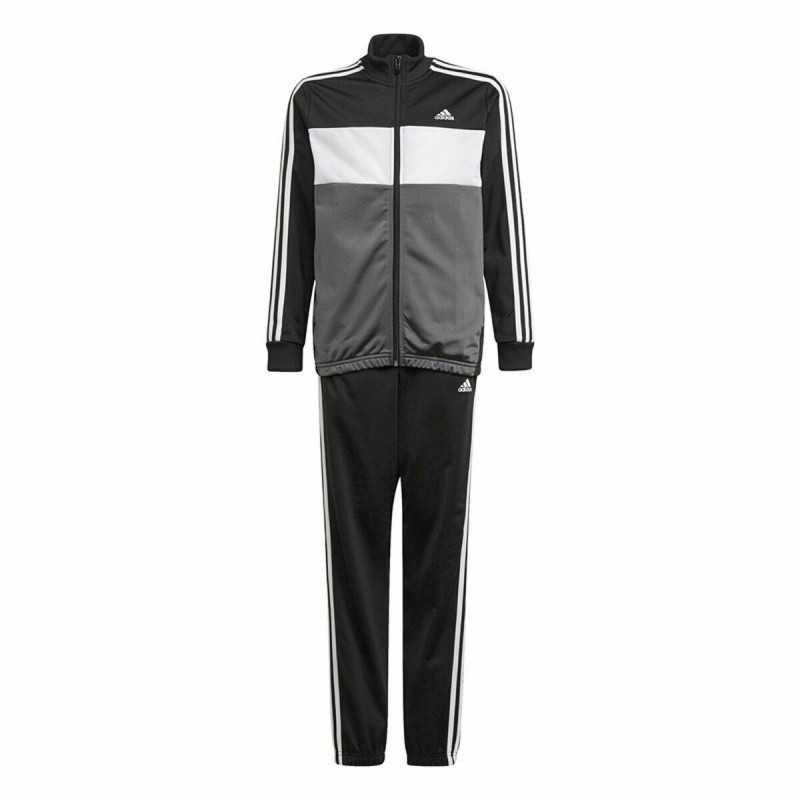 Kinder-Trainingsanzug Adidas Essentials Tiberio Schwarz