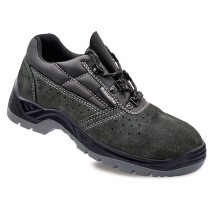 Sicherheits-Schuhe Blackleather S3 SRC Schwarz Haut