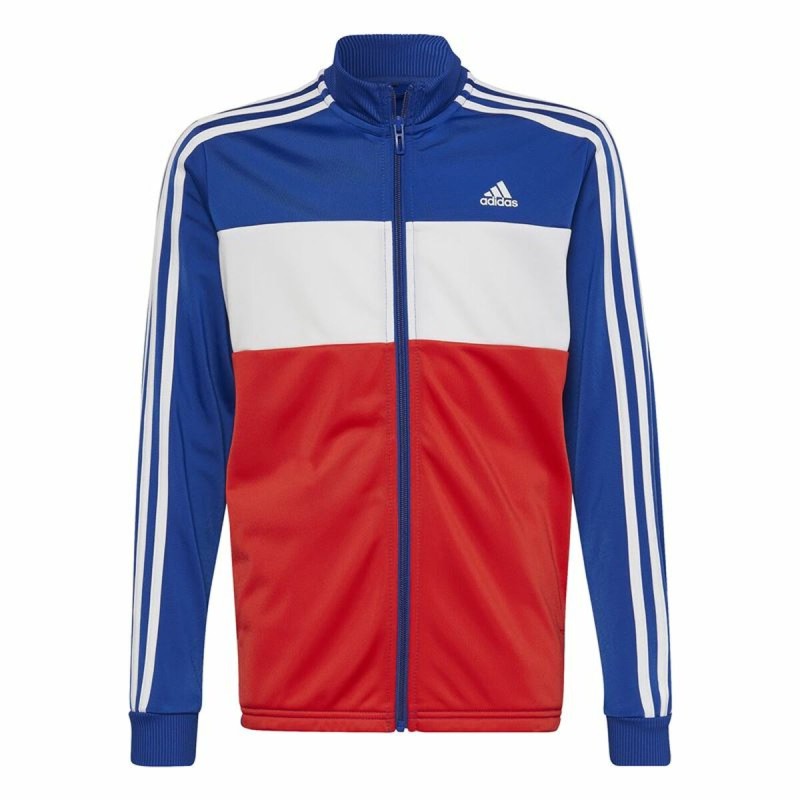 Kinder-Trainingsanzug Adidas Essentials Rot Blau