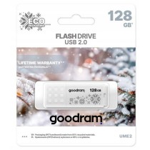 Clé USB GoodRam UME2-1280W0R11-WI Blanc 128 GB