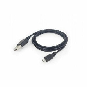 Câble USB vers Lightning GEMBIRD CC-USB2-AMLM-1M Noir 1 m (1m)
