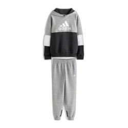 Ensemble de Sport pour Enfants Adidas  Colourblock Fleece Gris