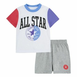 Sportset für Kinder Converse Blocked  Weiß