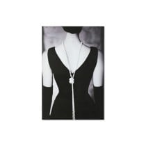 Painting Home ESPRIT Black Grey Printed 100 x 0,4 x 150 cm
