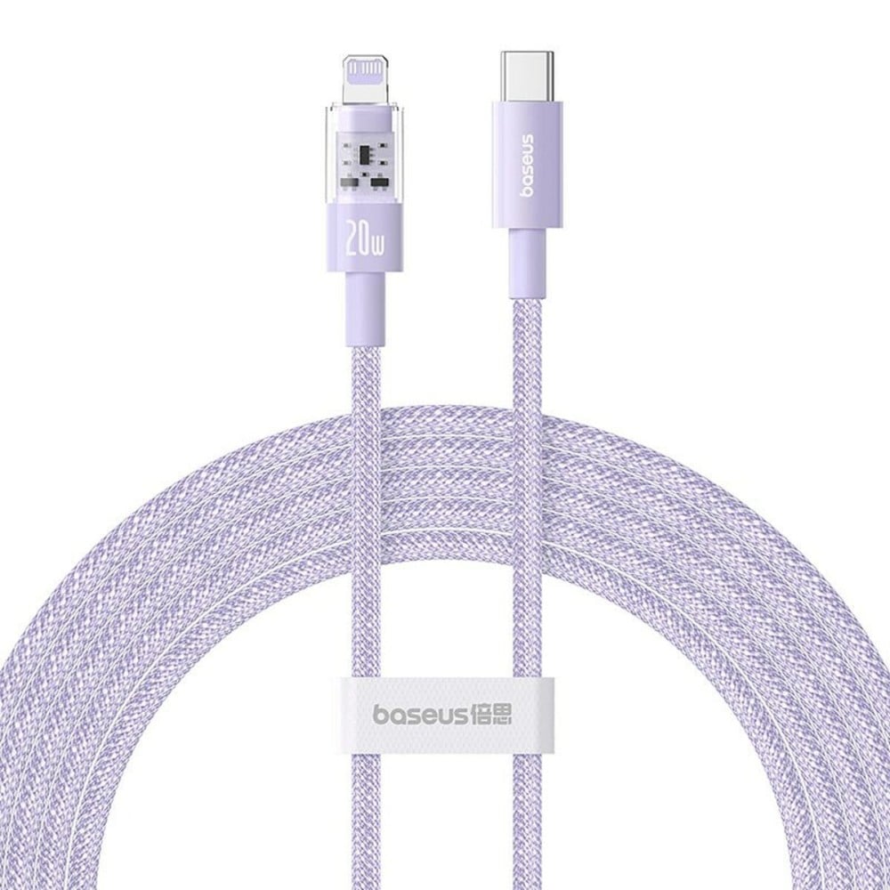 USB-C auf Lightning Verbindungskabel Baseus P10373001511-01 Purpur 2 m