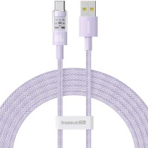 USB A zu USB-C-Kabel Baseus P10373002511-01 Purpur 2 m