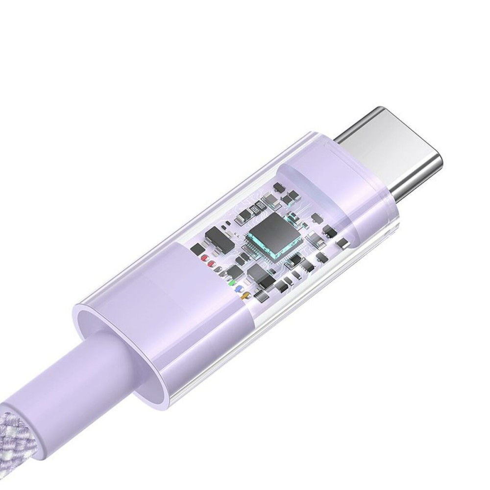 USB A zu USB-C-Kabel Baseus P10373002511-01 Purpur 2 m