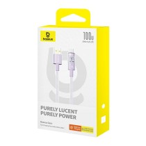 USB A zu USB-C-Kabel Baseus P10373002511-01 Purpur 2 m