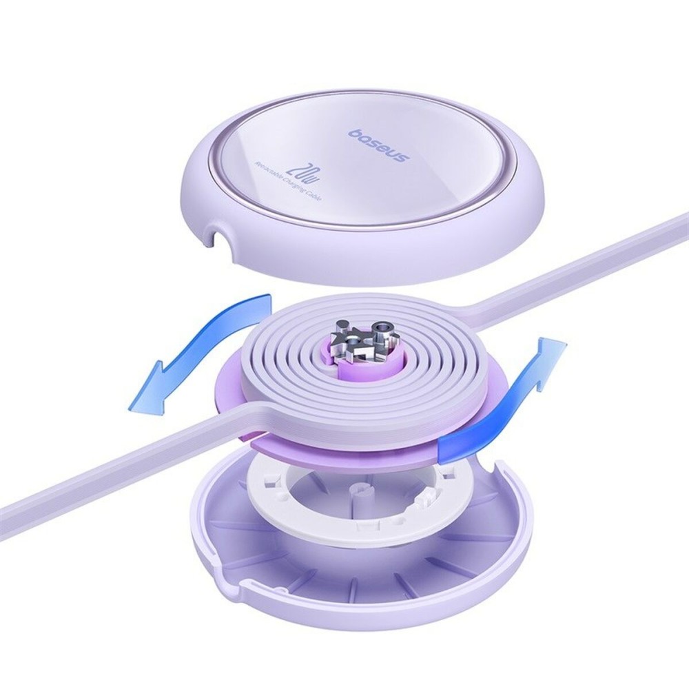 Câble USB-C vers Lightning Baseus P10364501511-00 Pourpre 1 m