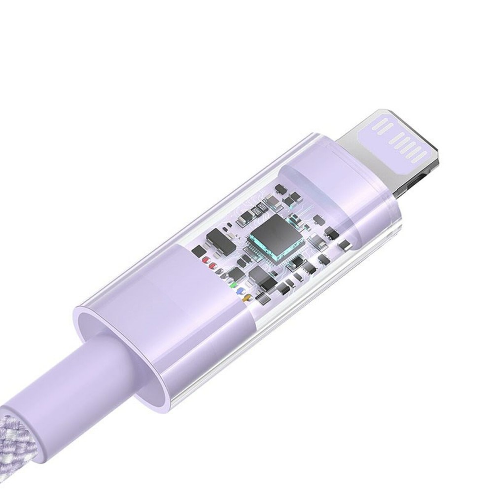 USB-C auf Lightning Verbindungskabel Baseus P10373001511-00 Purpur 1 m