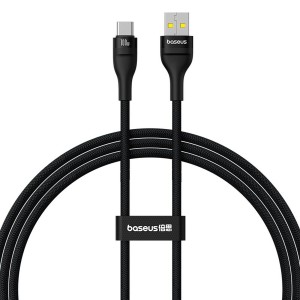 USB A zu USB-C-Kabel Baseus P10311804111-00 Schwarz 1 m