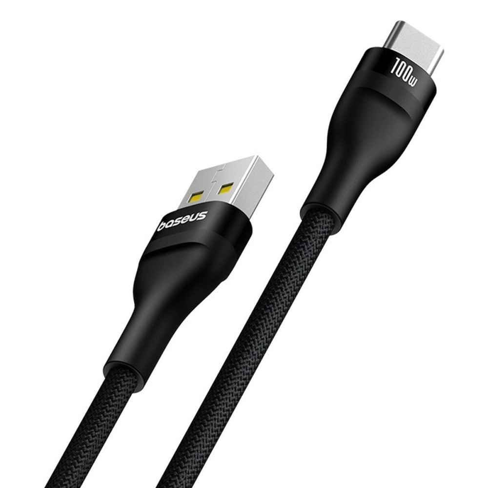 USB A zu USB-C-Kabel Baseus P10311804111-00 Schwarz 1 m