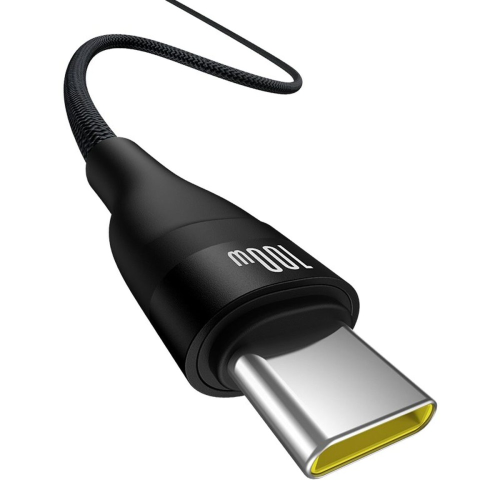USB A zu USB-C-Kabel Baseus P10311804111-00 Schwarz 1 m