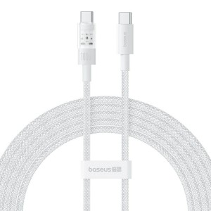 USB-C zu USB-C-Kabel Baseus P10373000211-01 Weiß 2 m