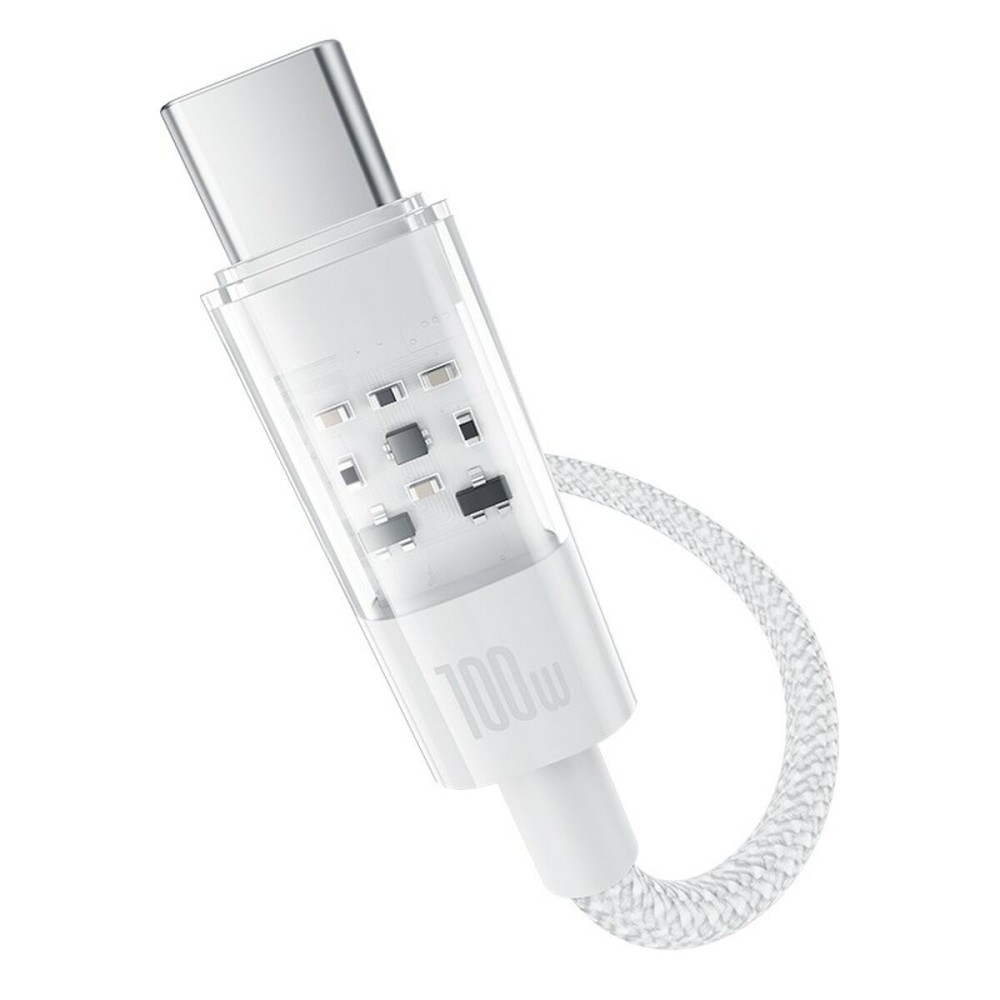 USB-C zu USB-C-Kabel Baseus P10373000211-01 Weiß 2 m