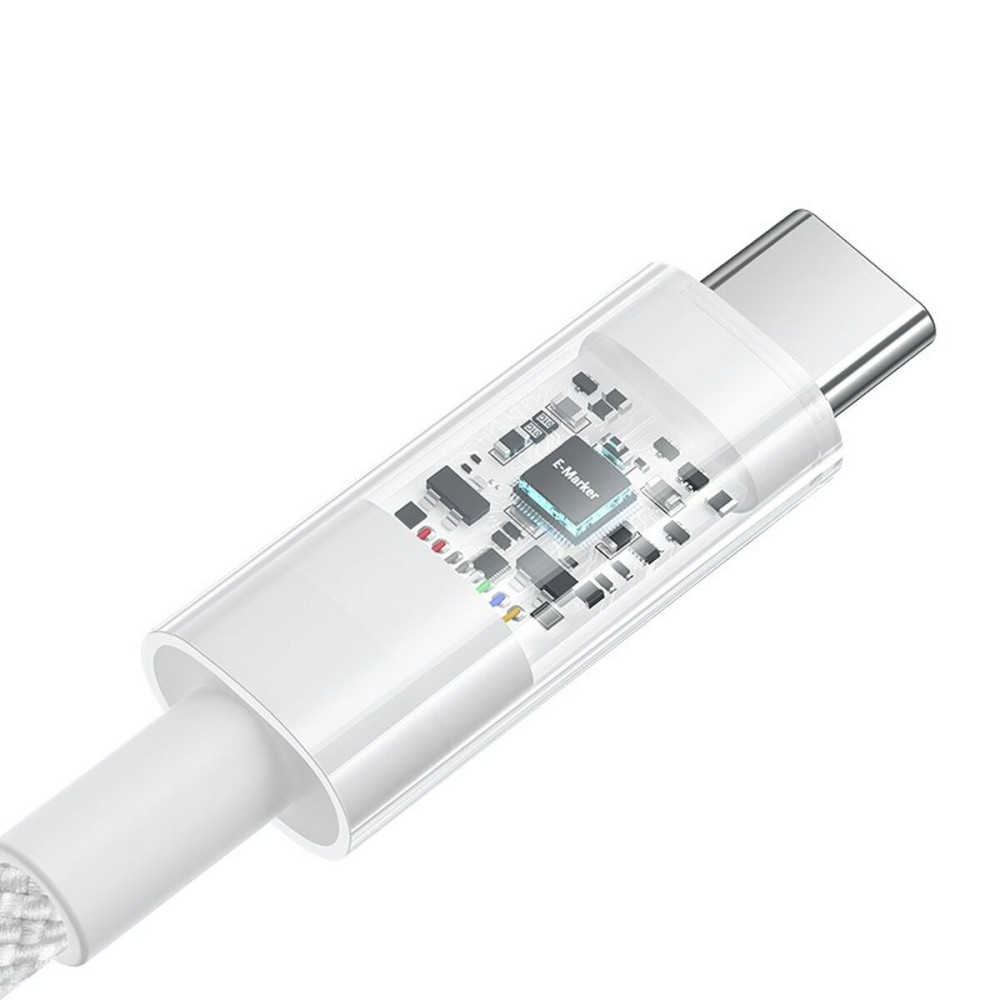 USB-C zu USB-C-Kabel Baseus P10373000211-01 Weiß 2 m
