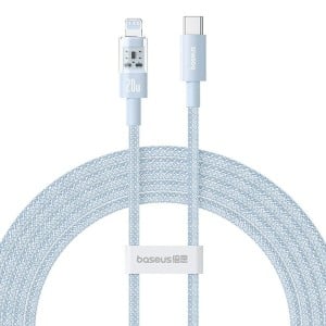 Câble USB-C vers Lightning Baseus P10373001311-01 Bleu 2 m