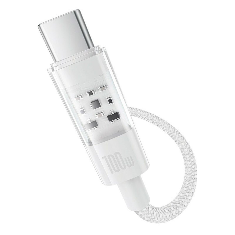 USB A zu USB-C-Kabel Baseus P10373002211-00 Weiß 1 m