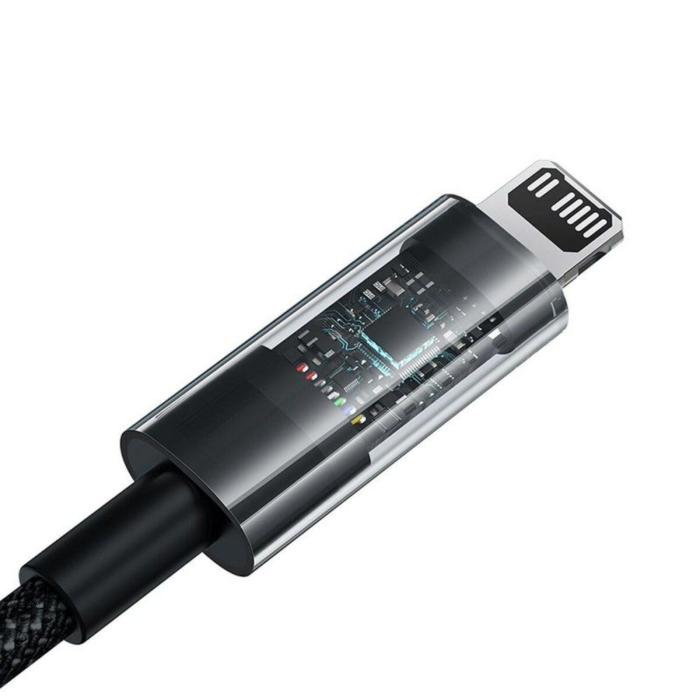 USB-C auf Lightning Verbindungskabel Baseus P10373001111-01 Schwarz 2 m