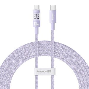 Câble USB-C vers USB-C Baseus P10373000511-01 Pourpre 2 m