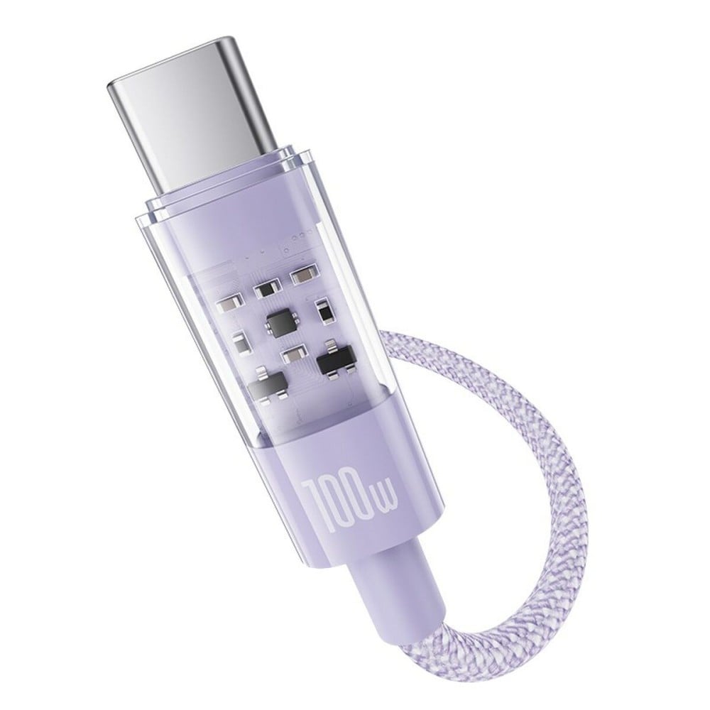 USB-C zu USB-C-Kabel Baseus P10373000511-01 Purpur 2 m