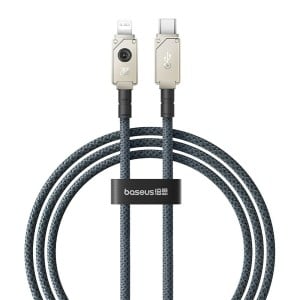 Câble USB-C vers Lightning Baseus P10355803221-00 Blanc Noir 1 m