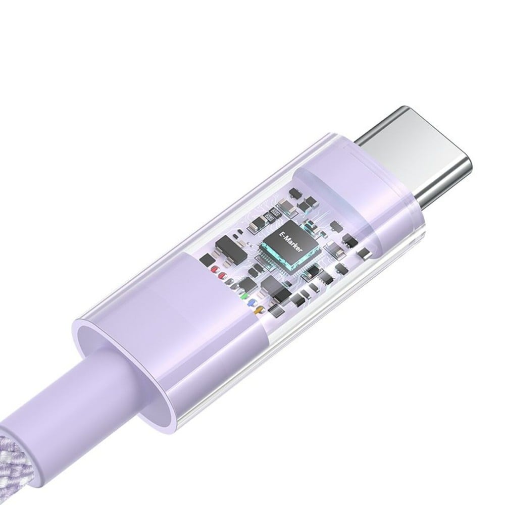 USB-C zu USB-C-Kabel Baseus P10373000511-01 Purpur 2 m