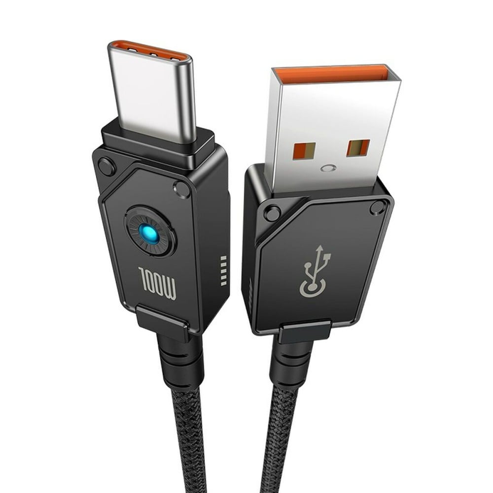 USB A zu USB-C-Kabel Baseus P10355801111-01 Schwarz 2 m
