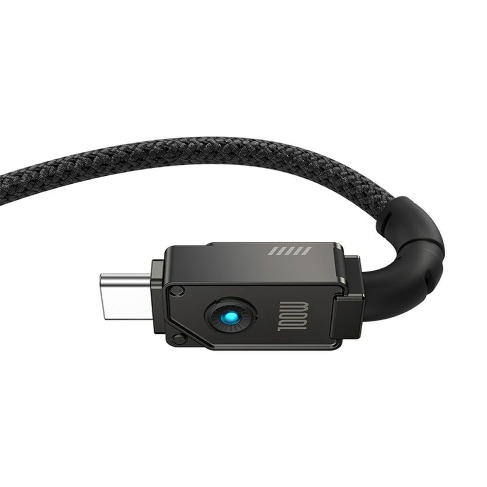 USB A zu USB-C-Kabel Baseus P10355801111-01 Schwarz 2 m