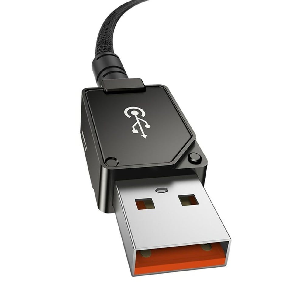 USB A zu USB-C-Kabel Baseus P10355801111-01 Schwarz 2 m