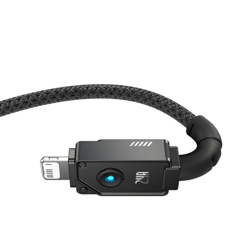 USB to Lightning Cable Baseus P10355802111-00 Black 1 m