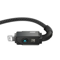 USB-C auf Lightning Verbindungskabel Baseus P10355803111-01 Schwarz 2 m