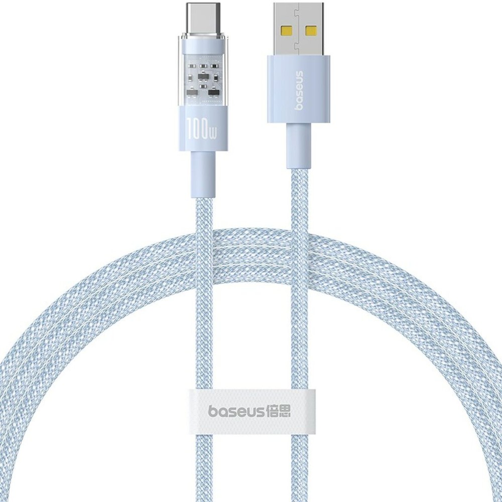 Câble USB A vers USB-C Baseus P10373002311-00 Bleu 1 m