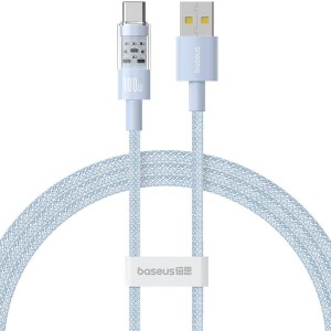 Câble USB A vers USB-C Baseus P10373002311-00 Bleu 1 m
