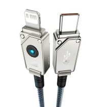 USB-C auf Lightning Verbindungskabel Baseus P10355803221-01 Weiß Schwarz 2 m