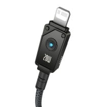 USB-C auf Lightning Verbindungskabel Baseus P10355803111-00 Schwarz 1 m